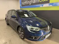 Used Renault Mégane GrandTour Dynamique 110 HP (80 kW) 2017 Blue Estate