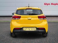 Used Kia Rio 83 HP (61 kW) 2023 Yellow Hatchback