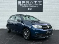 Used Dacia Sandero Ambiance 2018 Blue Hatchback