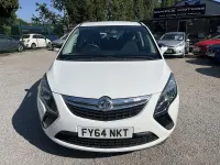 Used Vauxhall Zafira Tourer 130 HP (95 kW) 2014 White MPV