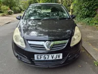 Used Vauxhall Corsa 2007 Black Hatchback