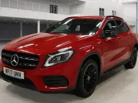 Used Mercedes GLA250 AMG Line Premium 211 HP (155 kW) 2017 Red SUV