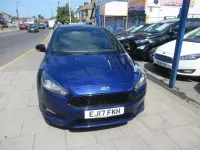 Used Ford Focus ST-Line 2017 Blue Hatchback