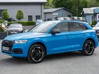Used Audi Q5 Black Edition 2019 Blue SUV