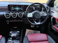 Used Mercedes CLA180 AMG Line Premium 136 HP (100 kW) 2019 White Coupe