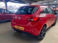 Used Vauxhall Corsa 75 HP (55 kW) 2019 Red Hatchback