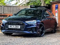 Usado Audi A4 Black Edition 163 CV (119 kW) 2021 Azul Familiar