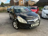 Used Vauxhall Corsa 2008 Black Hatchback