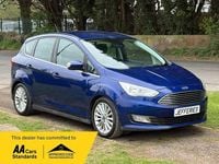 Begagnad Ford C-MAX Titanium 125 HK (91 kW) 2018 Blå Minibuss