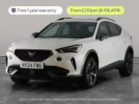 Used Cupra Formentor 150 HP (110 kW) 2024 White SUV