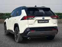 Used Toyota RAV4 Hybrid 2021 White SUV