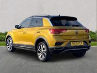 Used VW T-Roc Active 150 HP (110 kW) 2021 Yellow SUV