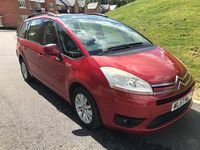 Used Citroën Grand C4 Picasso VTR Sport 110 HP (80 kW) 2008 Red MPV