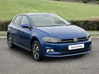 Used VW Polo Match 80 HP (58 kW) 2021 Blue Hatchback