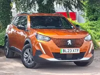 Used Peugeot e-2008 Active+ 100 kW (136 HP) 2023 Orange SUV