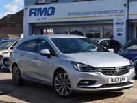Used Vauxhall Astra Elite 150 HP (110 kW) 2017 Silver Estate