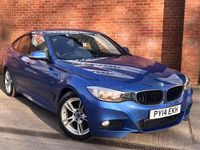 Used BMW 320 Gran Turismo M Sport 184 HP (135 kW) 2014 Blue Hatchback