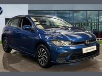 Used VW Polo Life 80 HP (58 kW) 2023 Reef blue metallic Hatchback