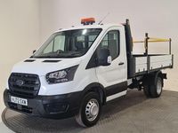 Used Ford Transit 130 HP (95 kW) 2022 White Cabriolet