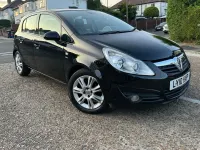 Used Vauxhall Corsa 100 HP (73 kW) 2010 Black Hatchback