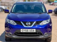 Used Nissan Qashqai N-Connecta 110 HP (80 kW) 2016 Blue SUV