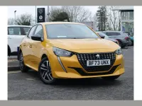 Used Peugeot 208 Active+ 101 HP (74 kW) 2023 Yellow Hatchback