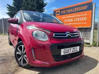 Used Citroën C1 Feel 2017 Red Hatchback