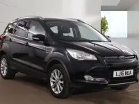 Used Ford Kuga Titanium 150 HP (110 kW) 2016 Black SUV