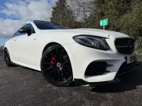 Used Mercedes E350 AMG Line Premium Plus 2020 White Coupe