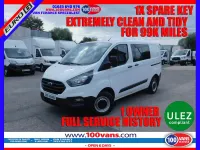 Used Ford Transit Custom S 105 HP (77 kW) 2022 White Van