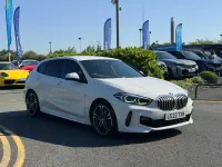 Used BMW 118 M Sport 134 HP (98 kW) 2022 White Hatchback