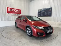 Used Honda Civic SR 2016 Red Hatchback