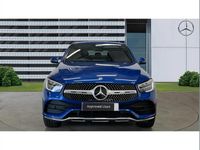 Used Mercedes GLC300 AMG line 245 HP (180 kW) 2023 Blue Coupe