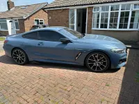 Used BMW 840 2018 Blue Coupe