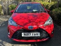 Used Toyota Yaris Hybrid 2017 Red Hatchback