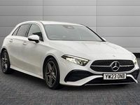 Used Mercedes A180 AMG Line Premium 136 HP (100 kW) 2023 Digital white Hatchback