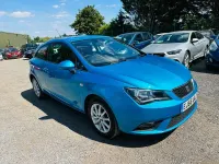 Used Seat Ibiza Sport 90 HP (66 kW) 2016 Blue Coupe
