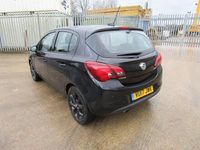 Used Vauxhall Corsa SRi 100 HP (73 kW) 2017 Black Hatchback