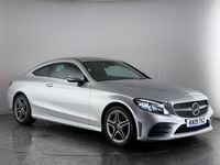 Usado Mercedes C220 AMG Line Premium 194 HP (142 kW) 2019 Prateado Coupé