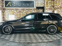Used Mercedes C220 AMG line 194 HP (142 kW) 2020 Black Estate