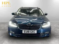 Used Skoda Superb SE L Executive 150 HP (110 kW) 2018 Blue Estate