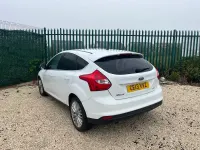 Used Ford Focus Zetec 2013 White Hatchback