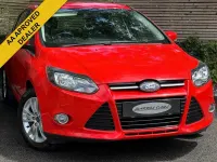 Used Ford Focus Titanium 2014 Red Hatchback