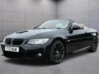 Used BMW 320 Cabriolet Sport Line 184 HP (135 kW) 2012 Black Cabriolet