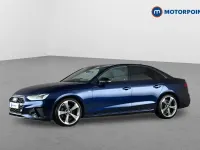 Begagnad Audi A4 Black Edition 2020 Blå Sedan