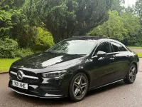 Used Mercedes CLA220 AMG line 2021 Black Sedan