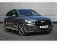 Used Audi Q7 Black Edition 286 HP (210 kW) 2020 Daytona grey SUV