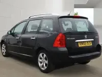 Used Peugeot 307 S 110 HP (80 kW) 2006 Black Estate