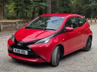 Used Toyota Aygo X-play 68 HP (50 kW) 2016 Red Hatchback