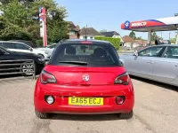 Used Vauxhall Adam Glam 70 HP (51 kW) 2015 Red Hatchback